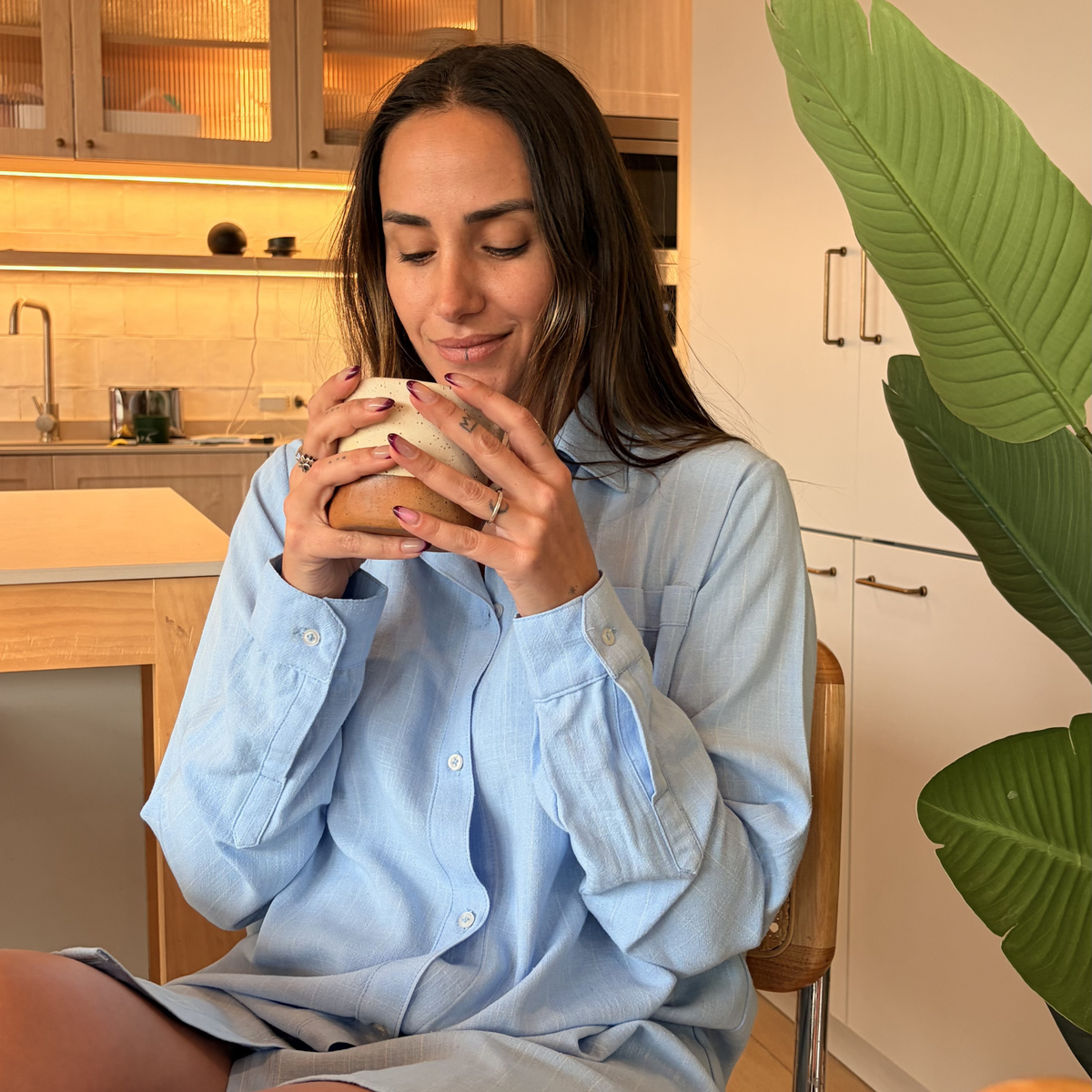 Camisa Lino & Algodón Maison
