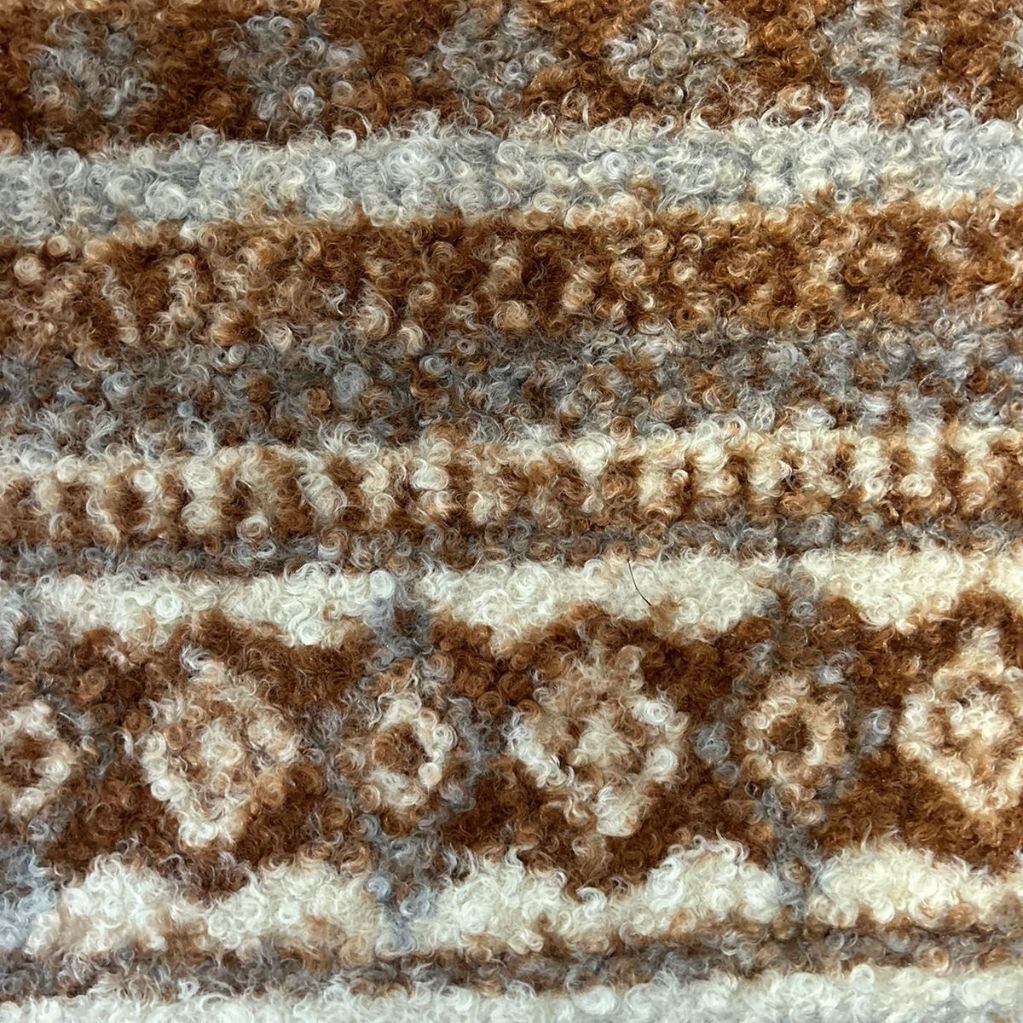 Manta Corderito Boucle Café