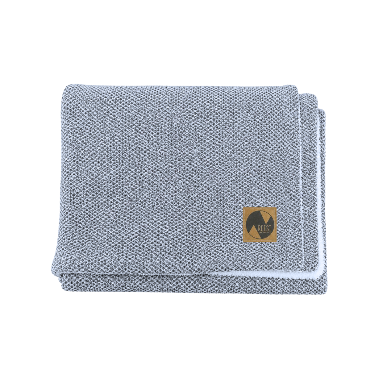 Manta Corderito Baby Gris Lanilla