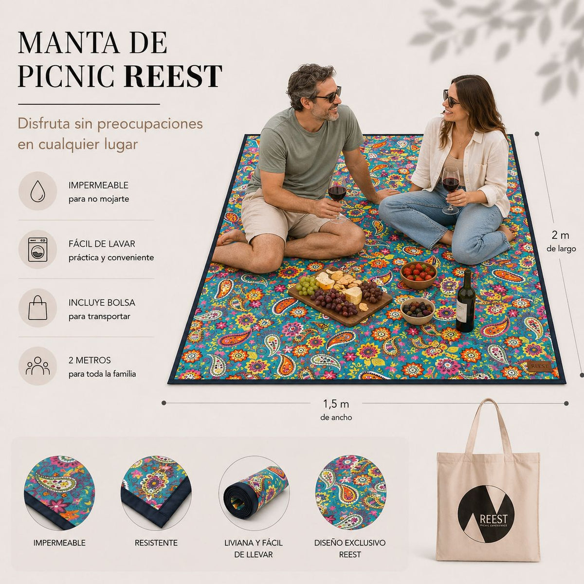 MANTA PICNIC ITALIANA