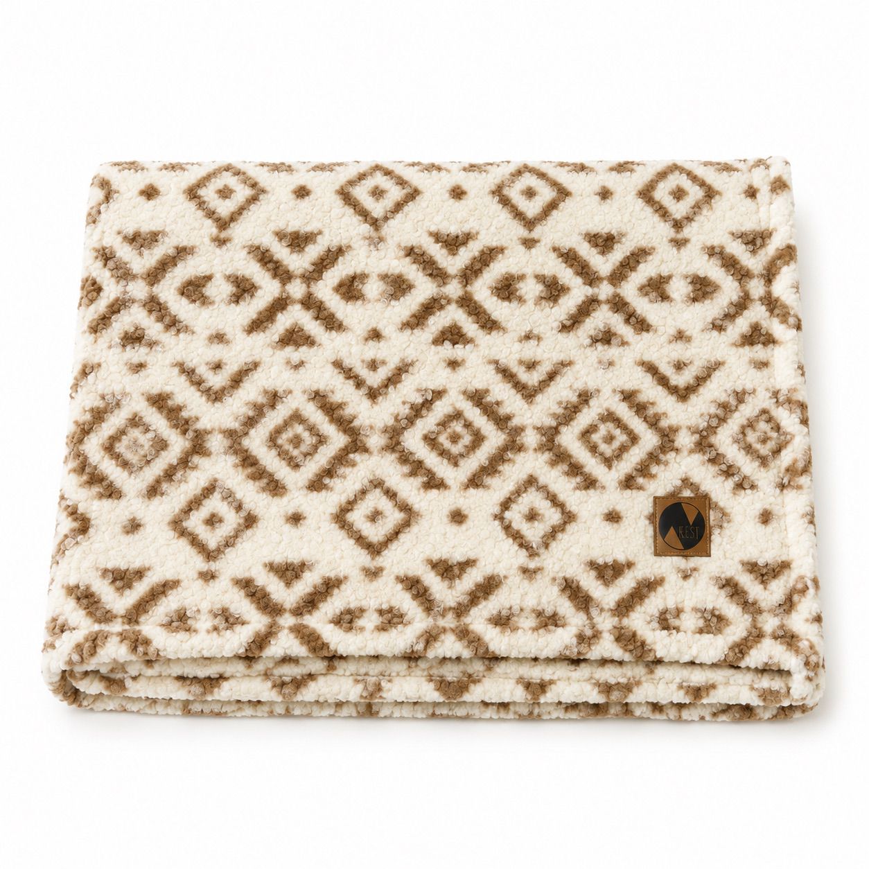 Manta Corderito Boucle Beige
